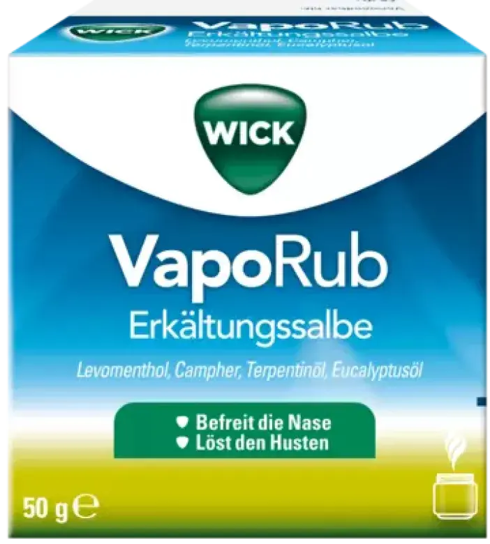 Produktabbildung: WICK VapoRub Erkältungssalbe von WICK Pharma - Zweigniederlassung der Procter & Gamble GmbH