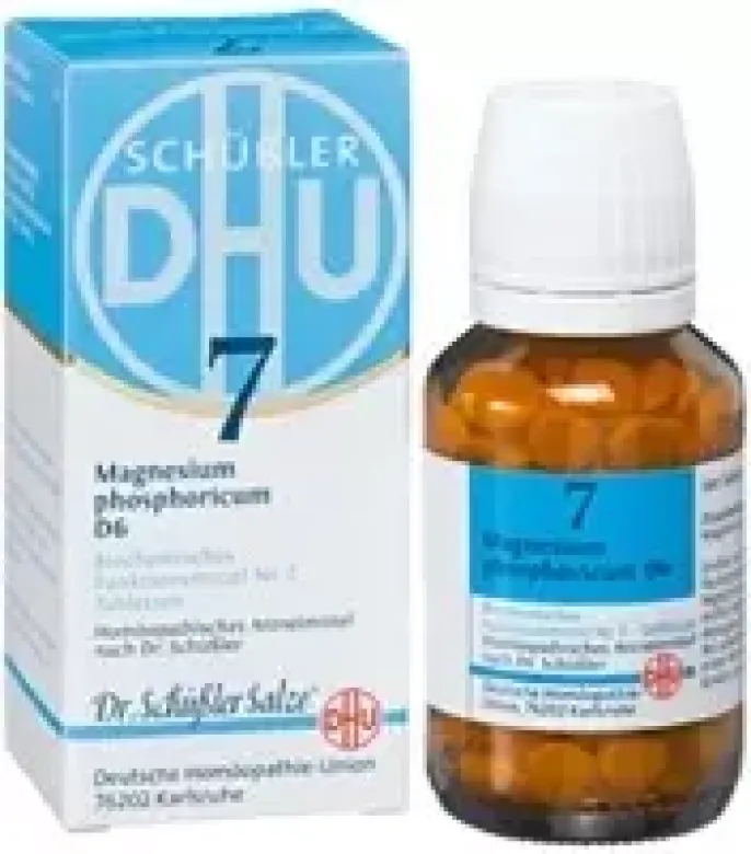 Produktabbildung: BIOCHEMIE DHU 7 Magnesium phosphoricum D 6 Tabl. von DHU-Arzneimittel GmbH & Co. KG