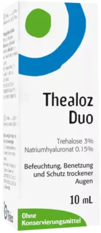 Produktabbildung: THEALOZ Duo Augentropfen von Thea Pharma GmbH
