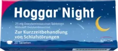 Produktabbildung: HOGGAR Night Tabletten von STADA Consumer Health Deutschland GmbH