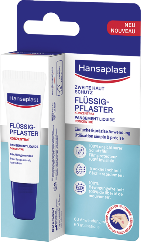 Verpackung LiquidPlaster Hansaplast 