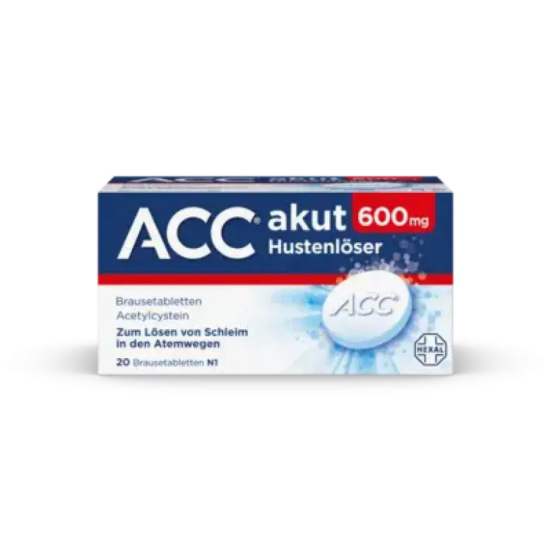 Produktabbildung: ACC akut 600 Brausetabletten von Hexal AG