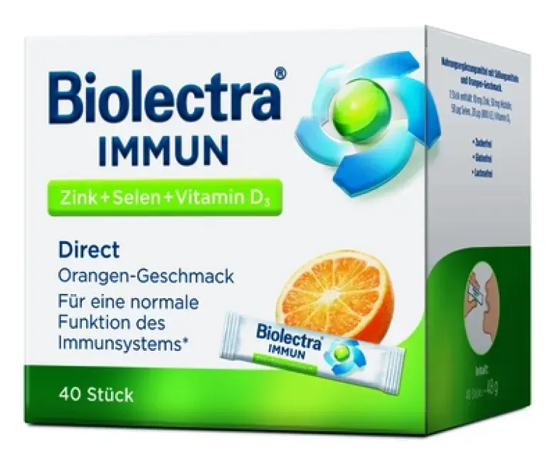 Produktabbildung: BIOLECTRA Immun Direct Sticks von HERMES Arzneimittel GmbH