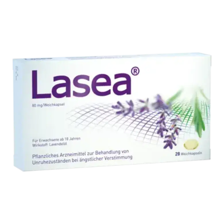 Produktabbildung: LASEA Weichkapseln von Dr.Willmar Schwabe GmbH & Co.KG