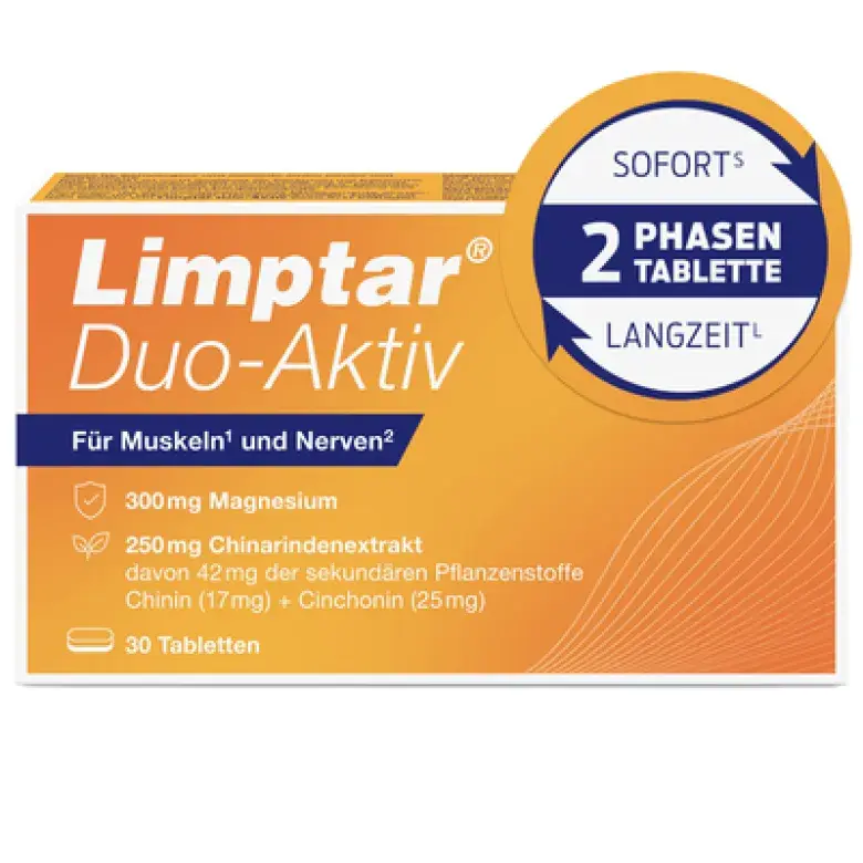 Produktabbildung: LIMPTAR Duo-Aktiv Tabletten von MCM KLOSTERFRAU Vertr. GmbH