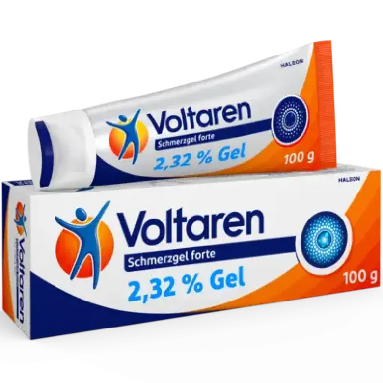 Produktabbildung: VOLTAREN Schmerzgel forte 23,2 mg/g von Haleon Germany GmbH