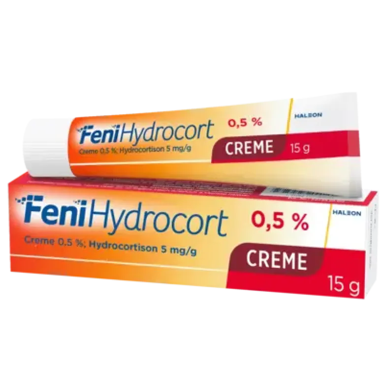 Produktabbildung: FENIHYDROCORT Creme 0,5% von Haleon Germany GmbH