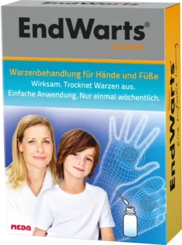 Produktabbildung: ENDWARTS Classic Lösung von Cooper Consumer Health Deutschland GmbH