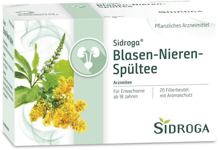 Verpackung Sidroga Blasen-Nieren-Spültee
