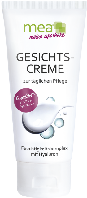 Verpackung mea Gesichtscreme Hyaluron