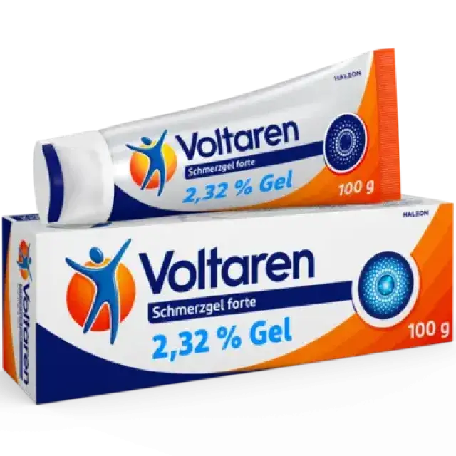 Produktabbildung: VOLTAREN Schmerzgel forte 23,2 mg/g von Haleon Germany GmbH