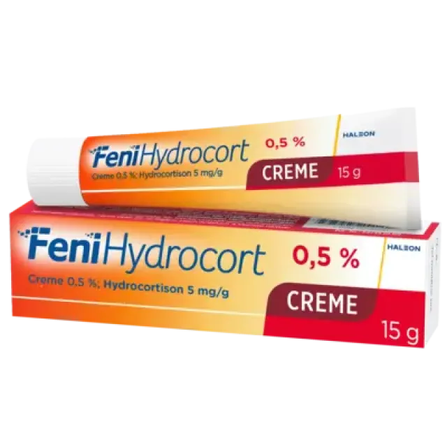 Produktabbildung: FENIHYDROCORT Creme 0,5% von Haleon Germany GmbH