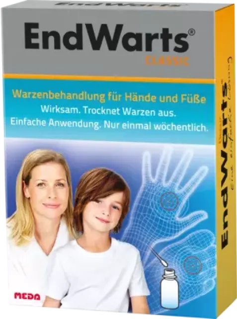 Produktabbildung: ENDWARTS Classic Lösung von Cooper Consumer Health Deutschland GmbH