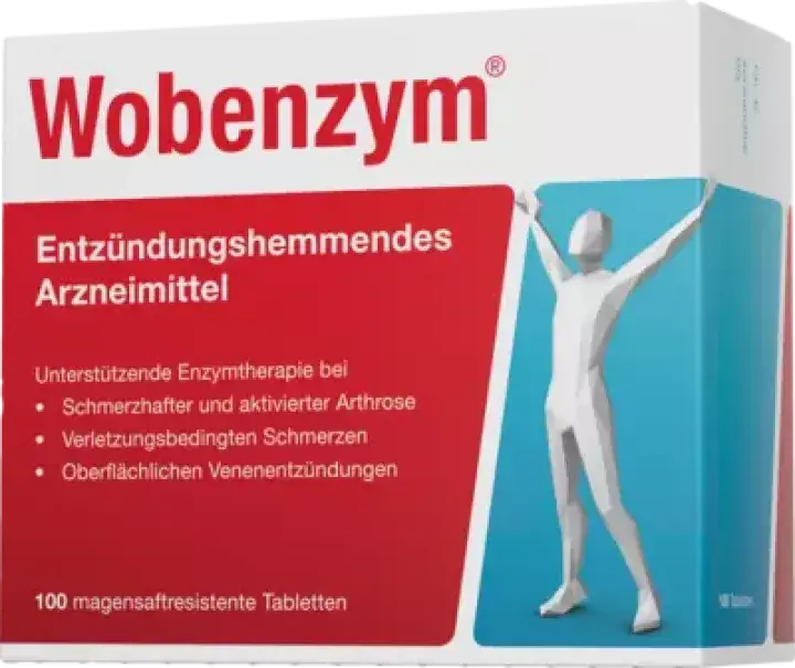Produktabbildung: WOBENZYM magensaftresistente Tabletten von MUCOS Pharma GmbH & Co. KG