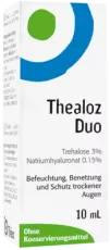 Produktabbildung: THEALOZ Duo Augentropfen von Thea Pharma GmbH